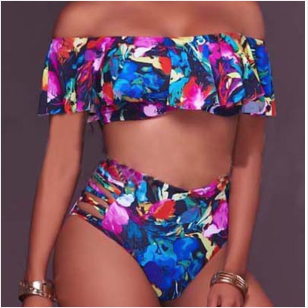 Floral swimsuit
